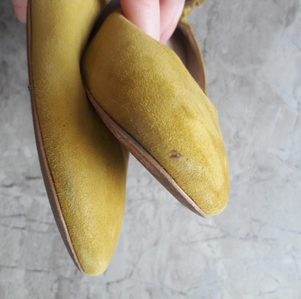 Everlane Citron Suede Day Heel - Picture 3 of 6